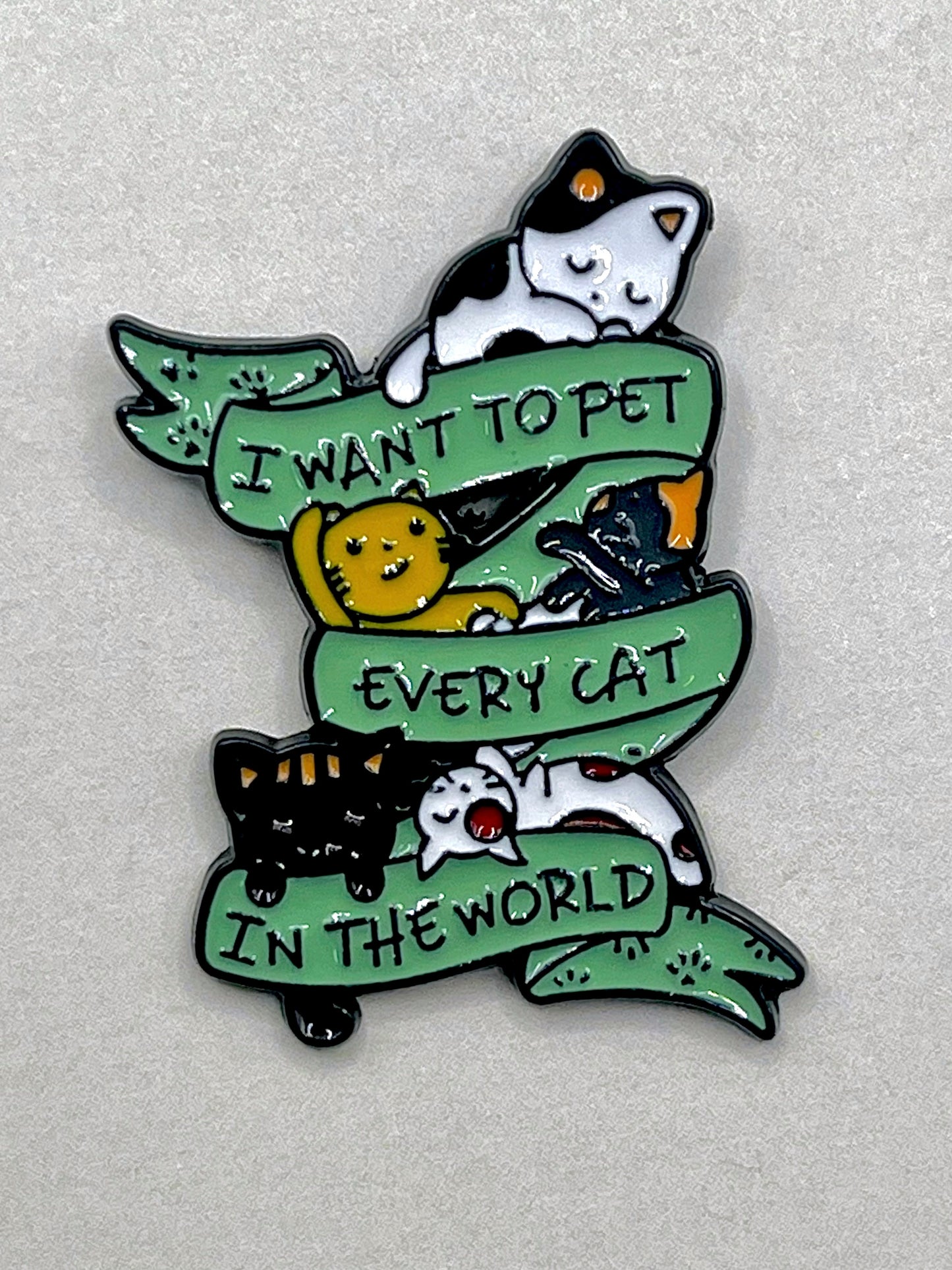Pet every cat in the world