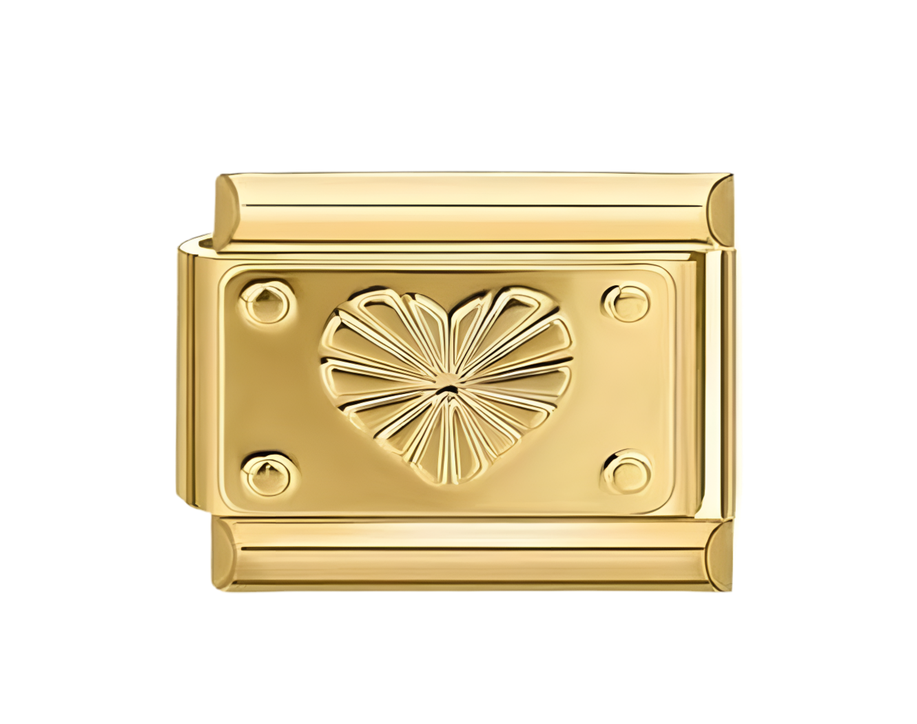 Charm Corazón Dorado