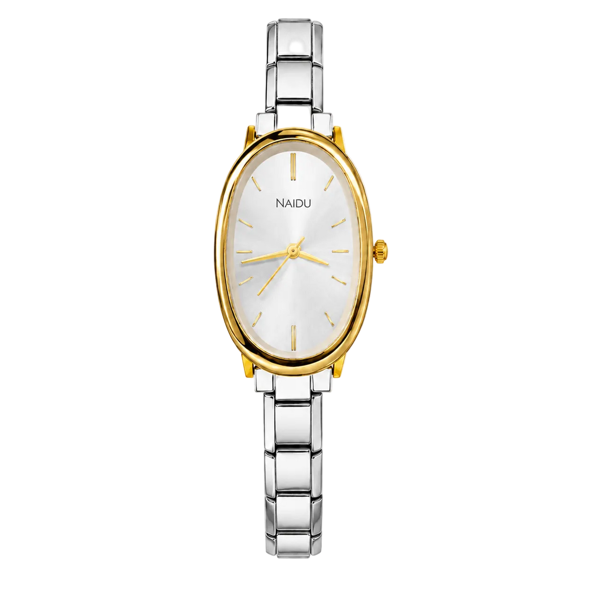 Reloj oval combinado