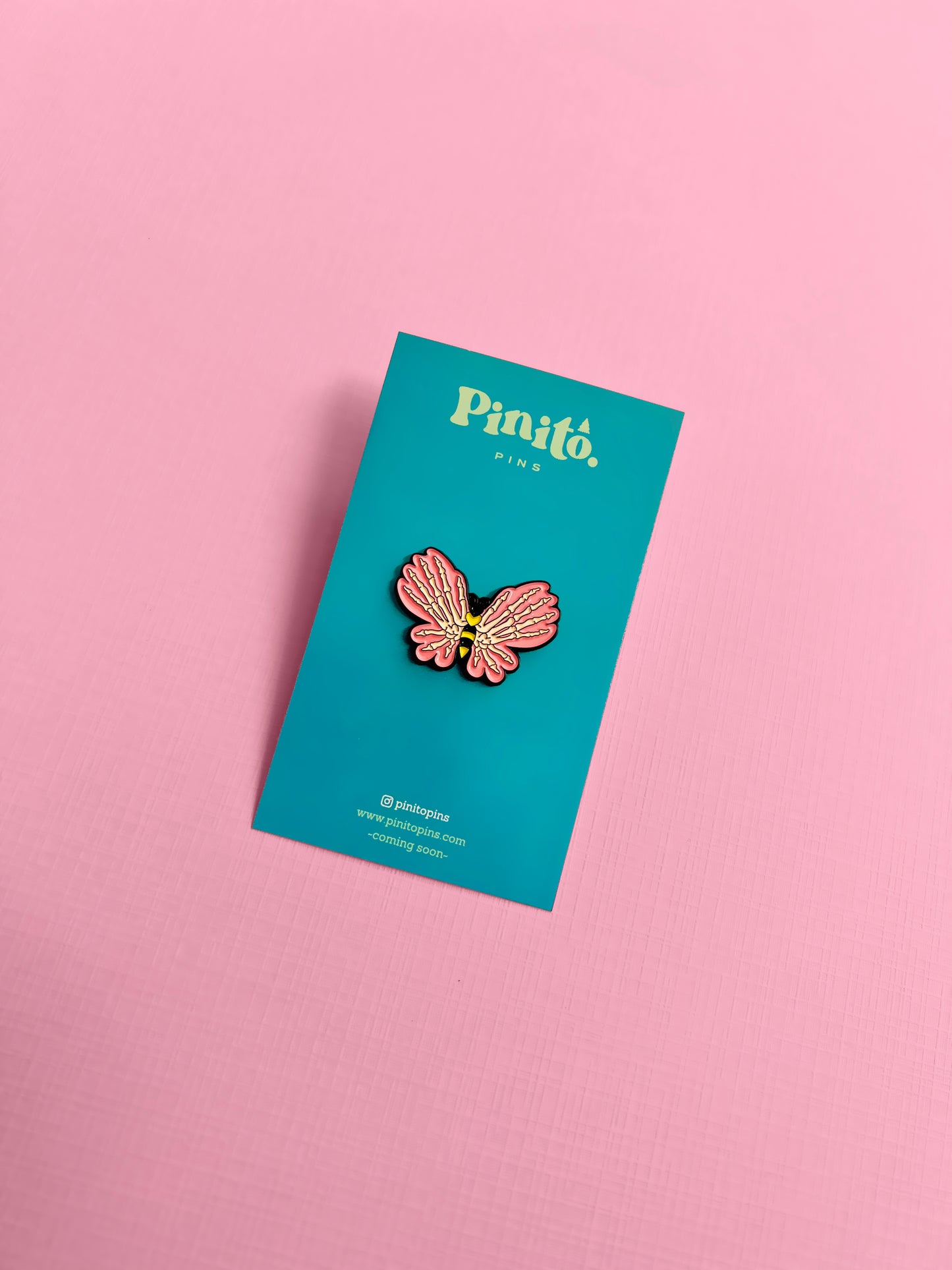 Mariposa de esqueleto