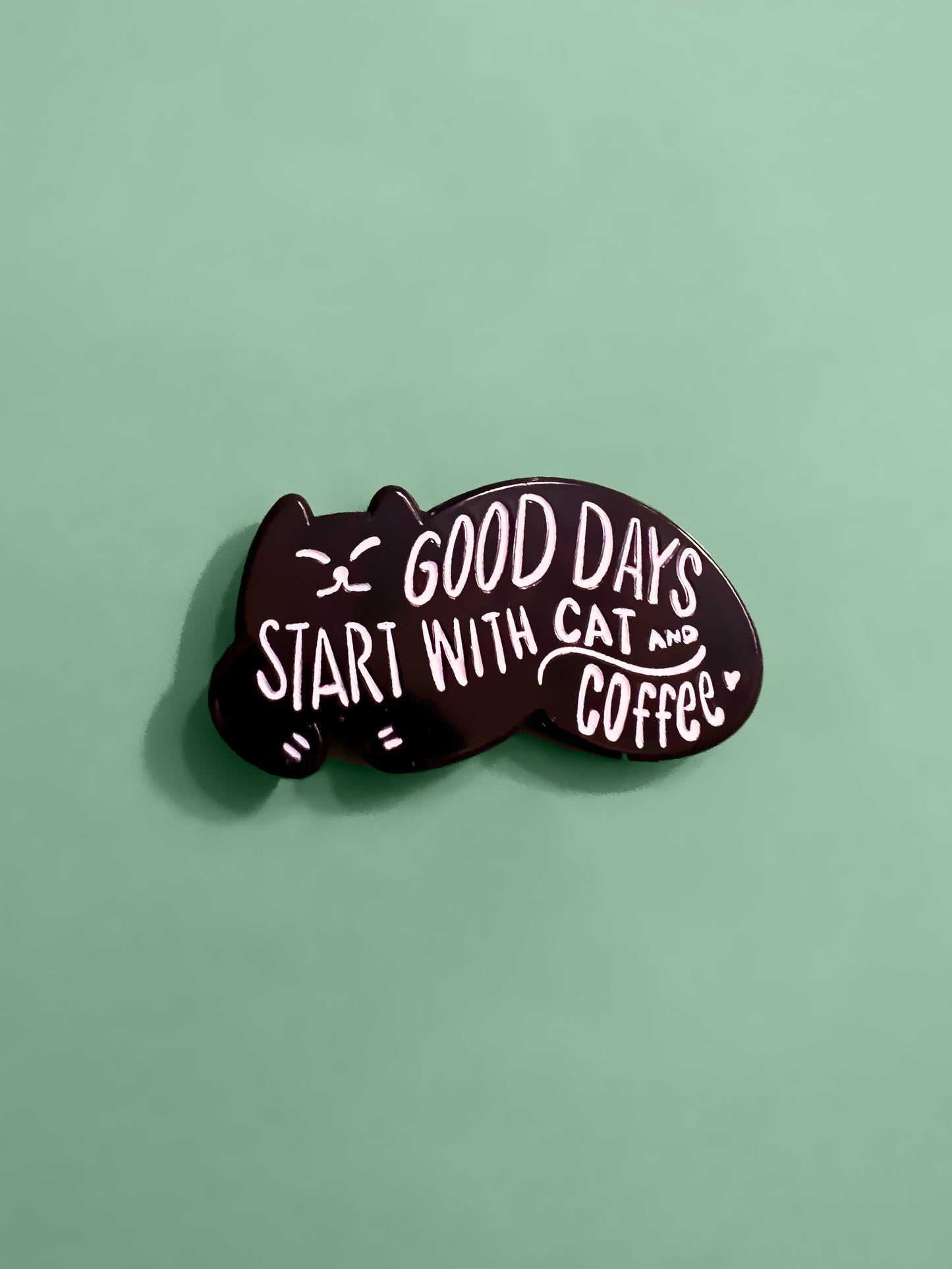 Cat and coffee