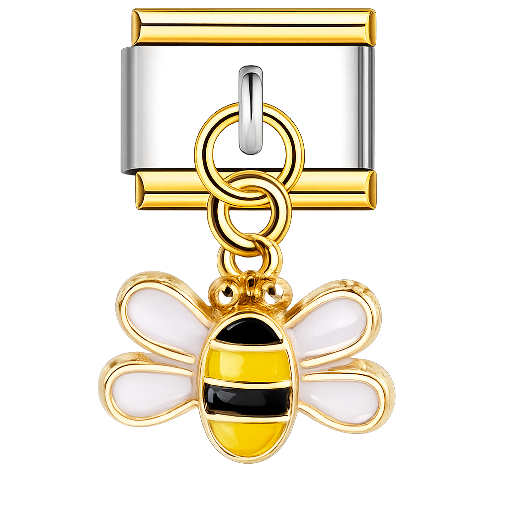 Charm colgante abeja