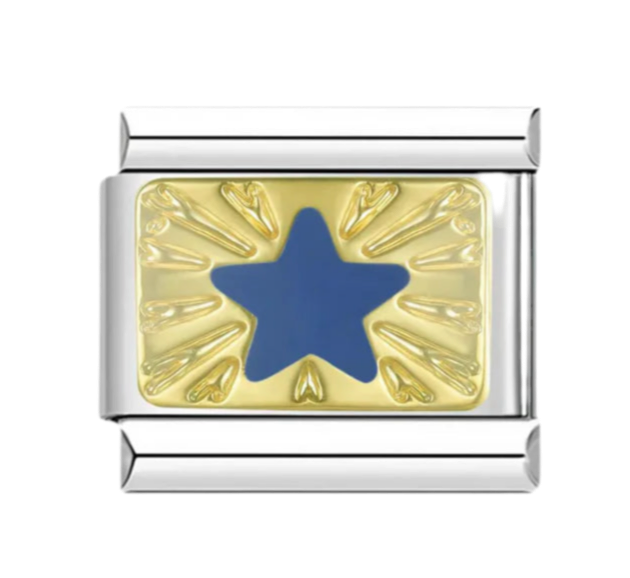 Charm Estrella azul