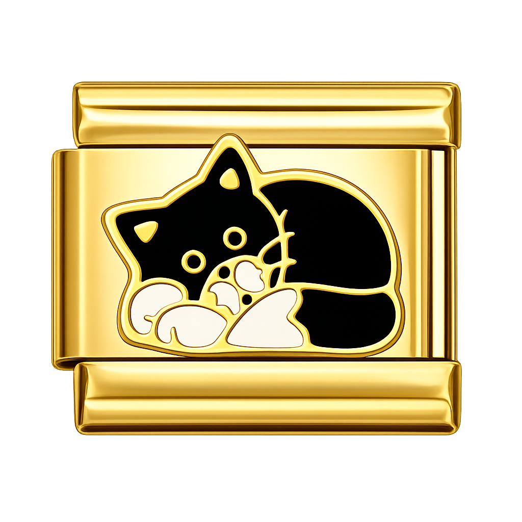 Charm gatito negro