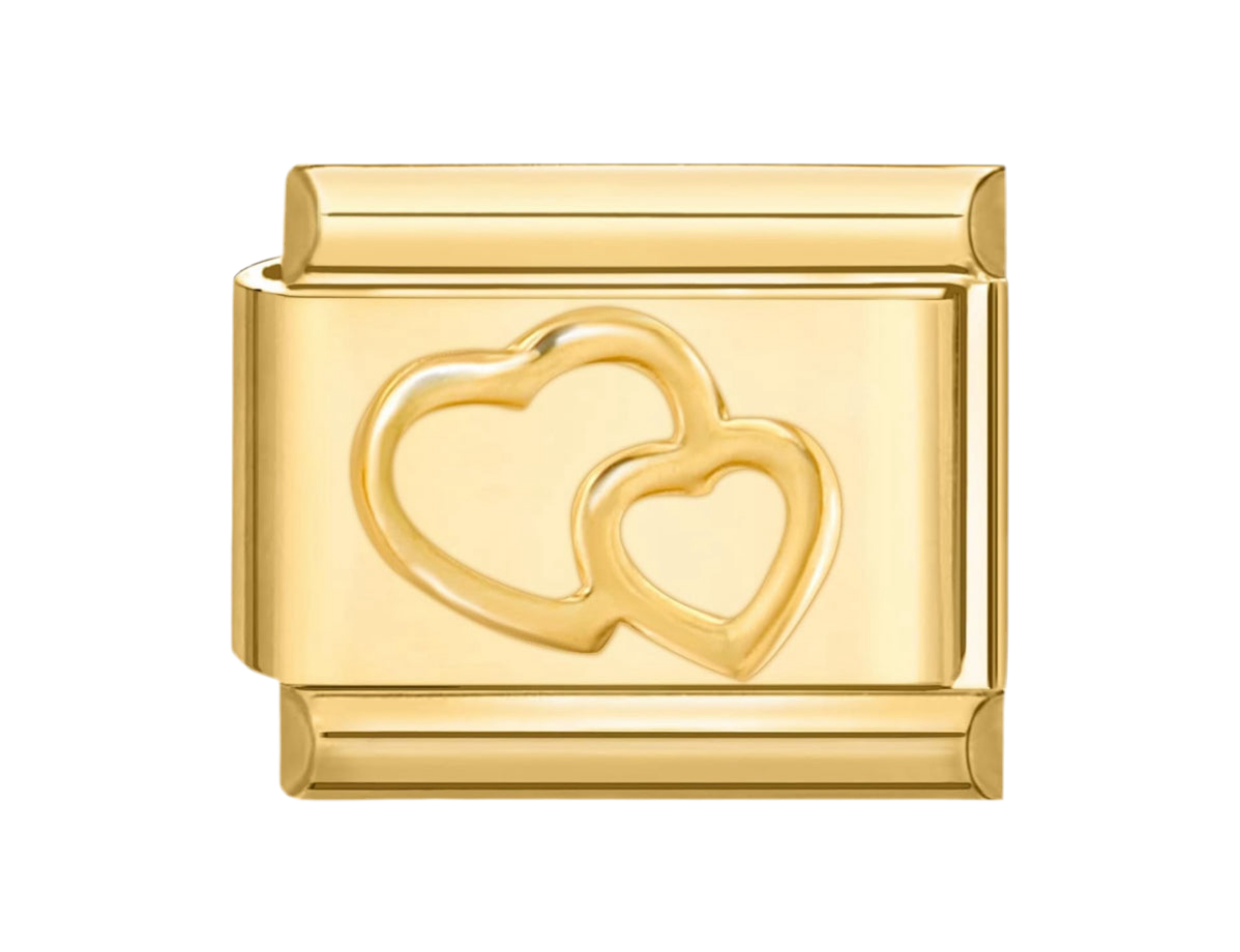 Charm Doble Corazón