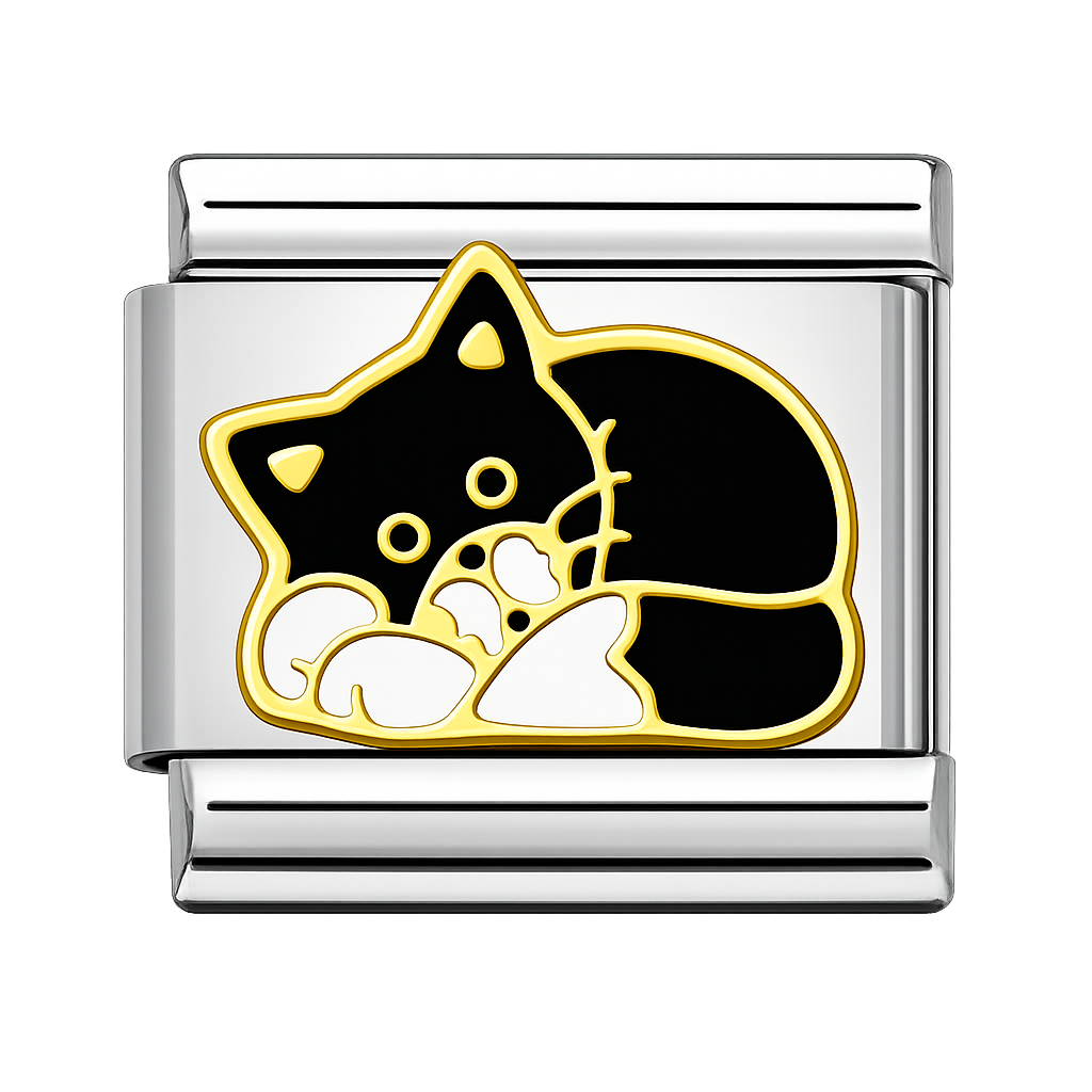 Charm gatito negro