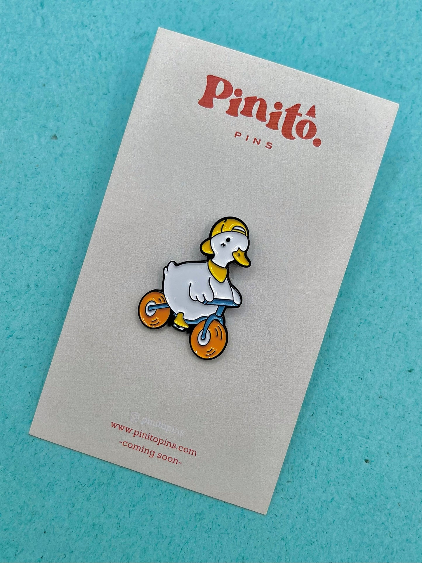 Patito en bici