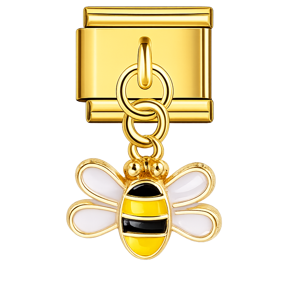 Charm colgante abeja