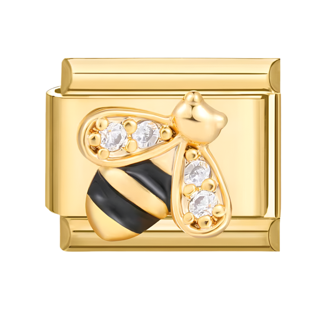 Charm abeja dorada