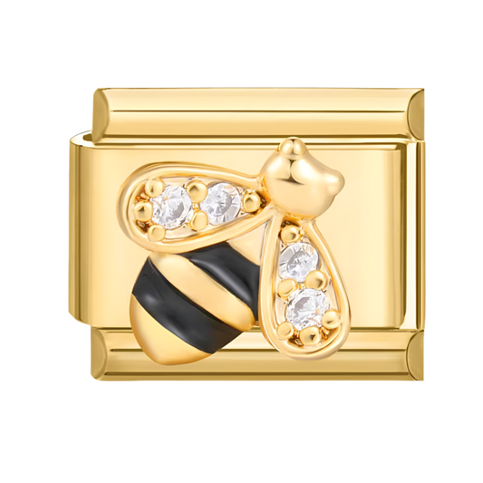Charm abeja dorada