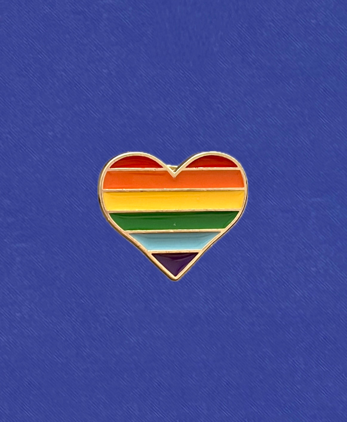 Corazón del orgullo LGBTQI+