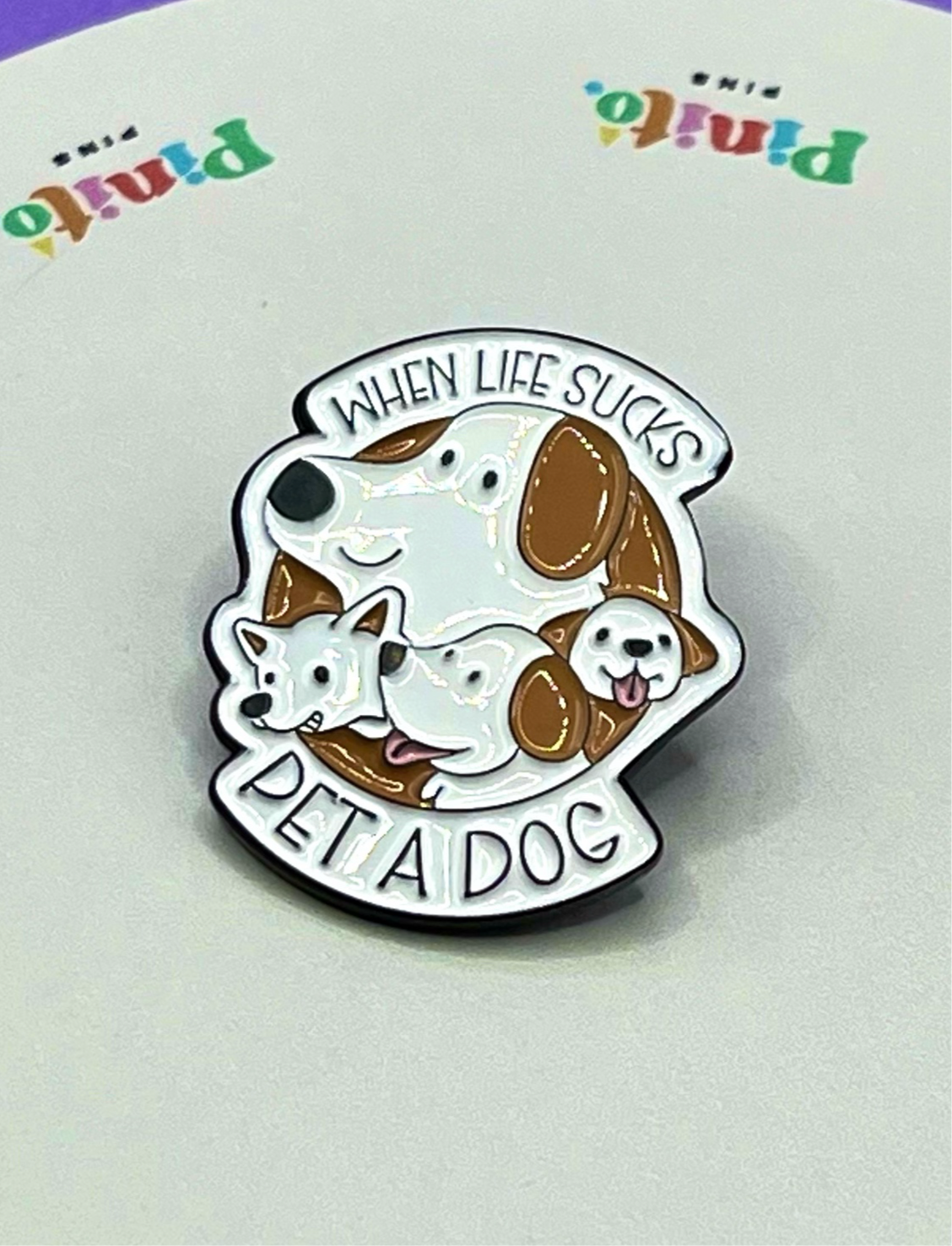 Pet a dog