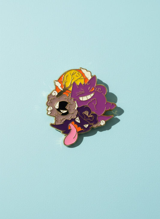 Gengar evoluciones dorado