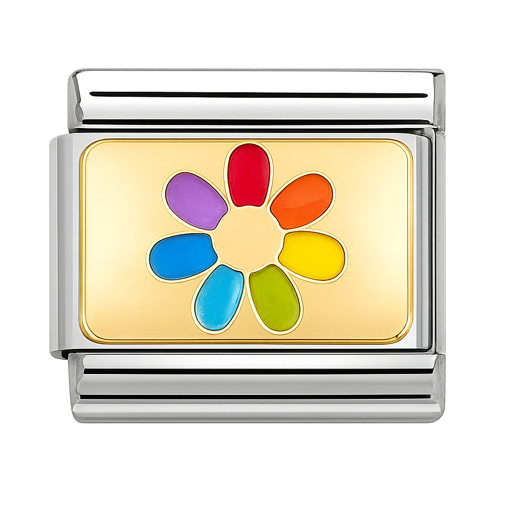 Charm flor de colores