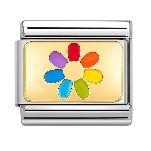Charm flor de colores