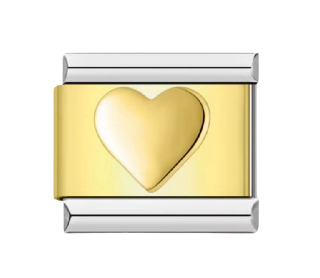 Charm combinado corazón II