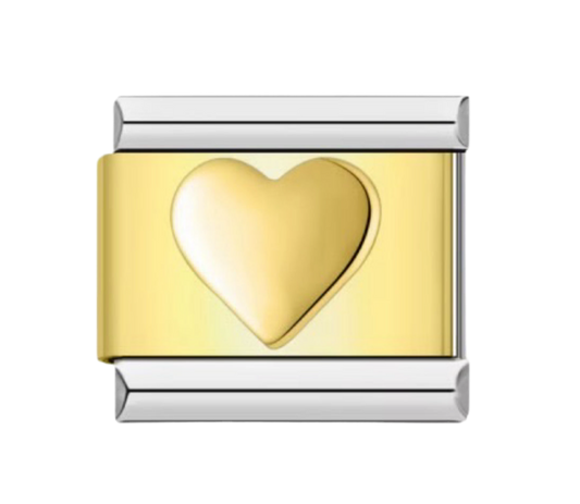 Charm combinado corazón II