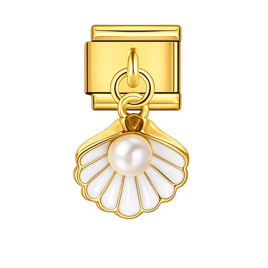 Charm colgante perla