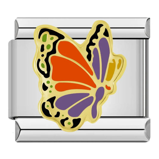 Charm Mariposa colorida