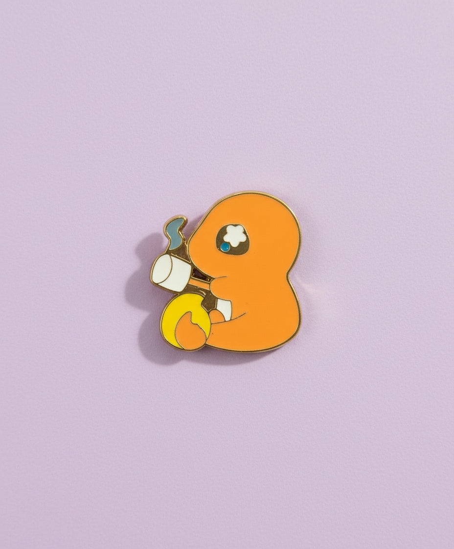 Charizard asando marshmallow