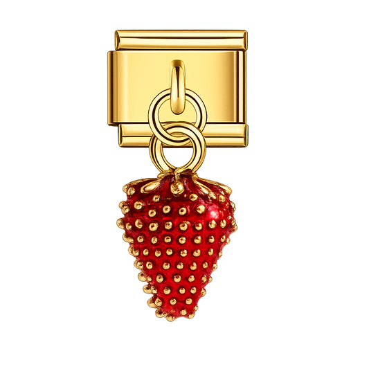 Charm colgante fresa