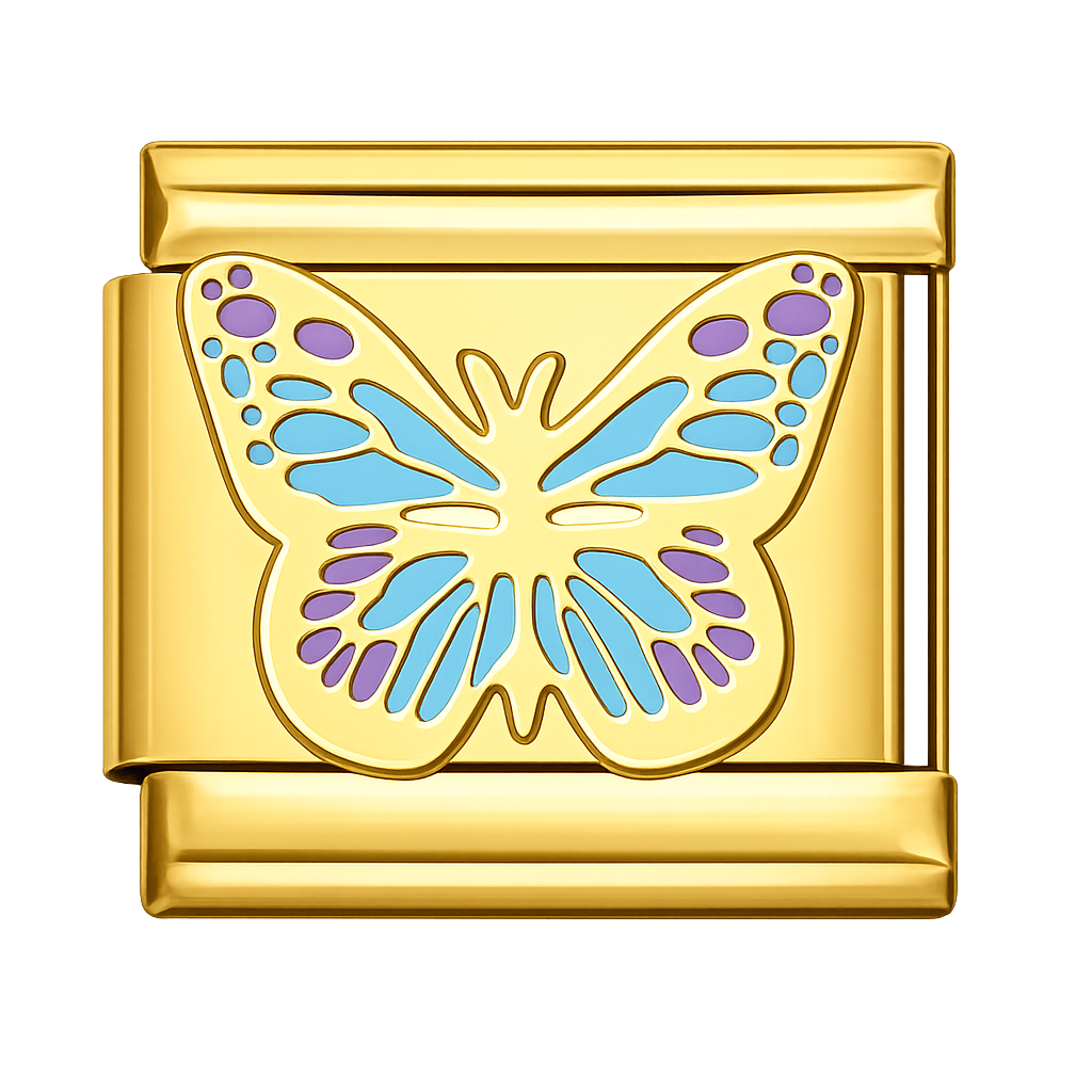 Charm mariposa celeste II