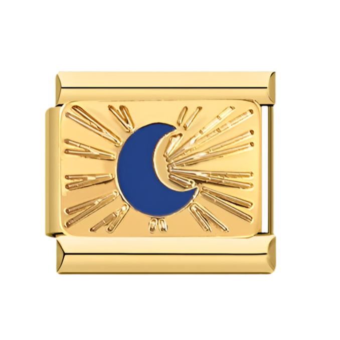 Charm luna azul
