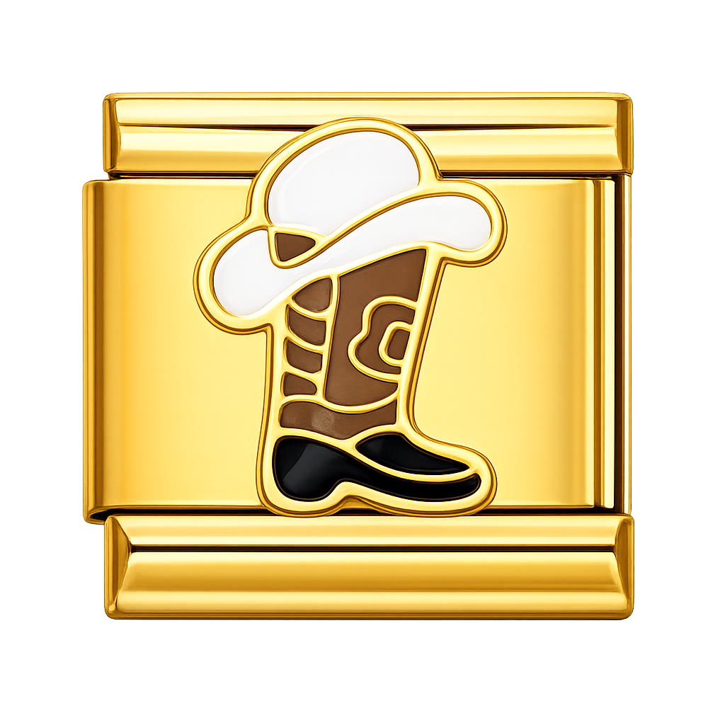 Charm bota vaquera
