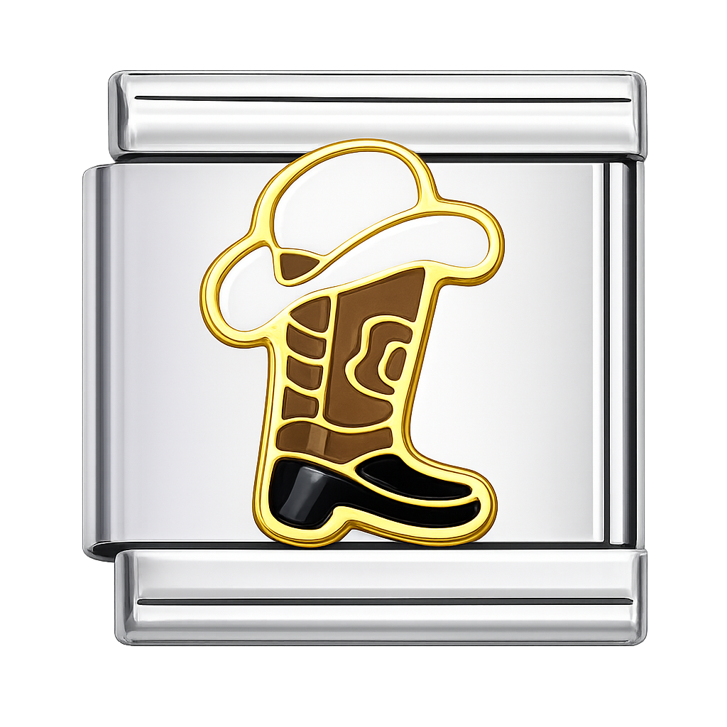 Charm bota vaquera