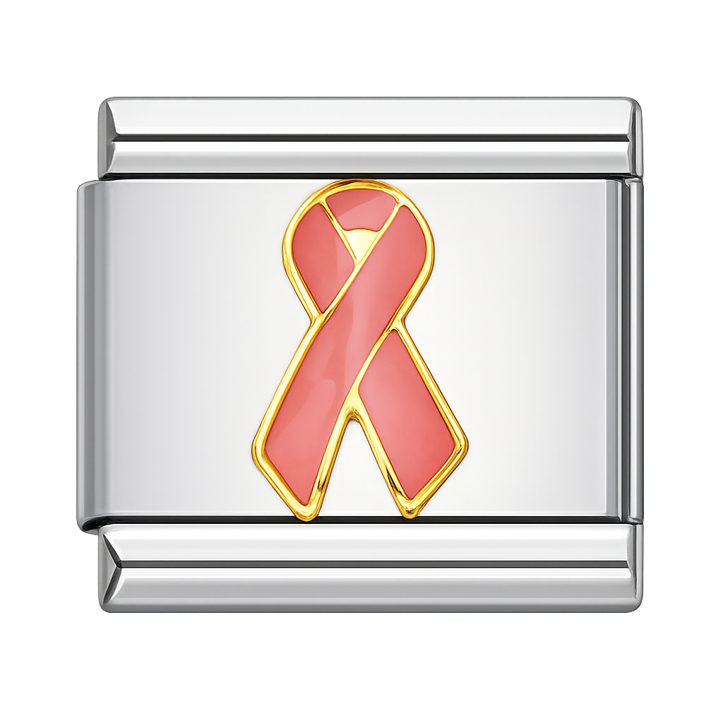 Charm lazo rosa