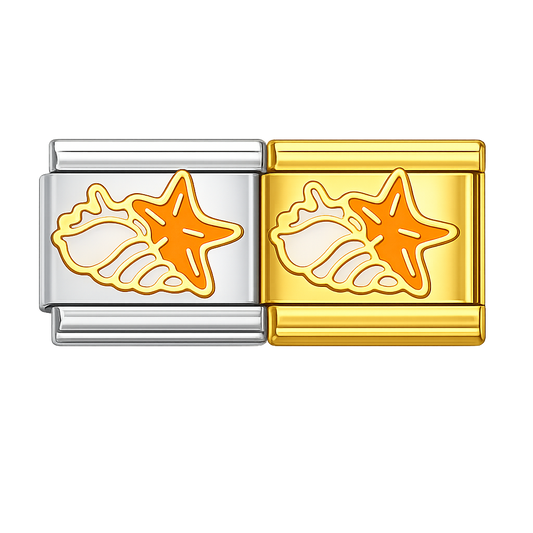 Charm caracol y estrella