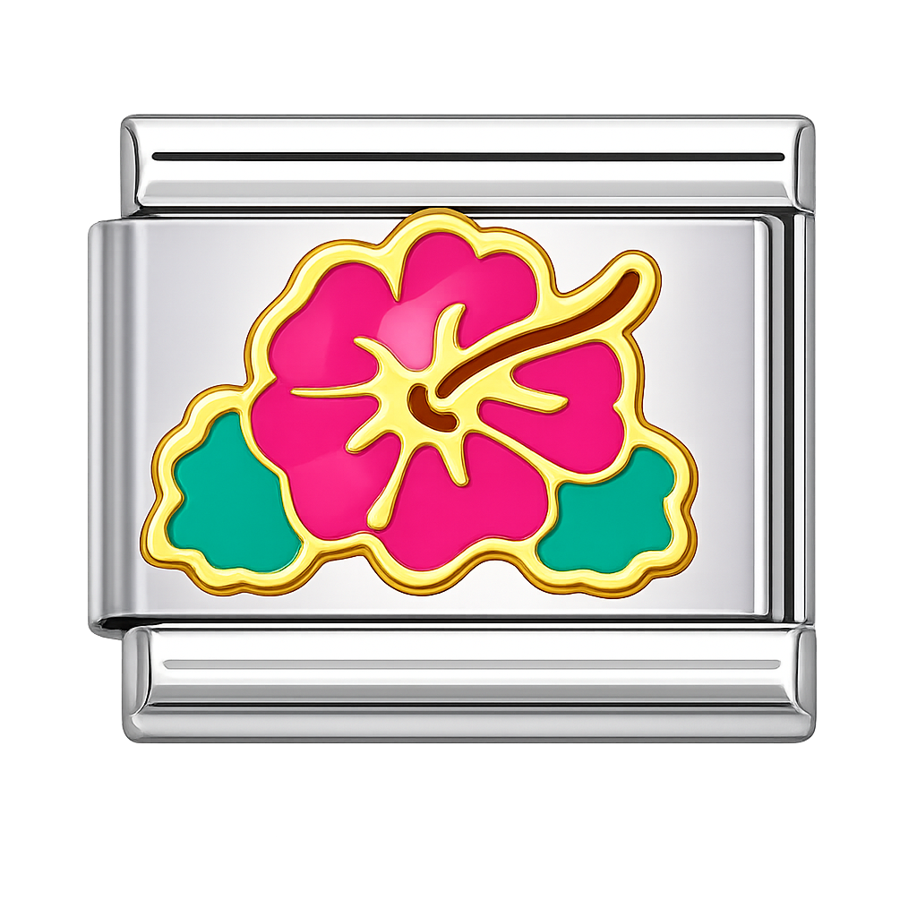 Charm flor hawaiana