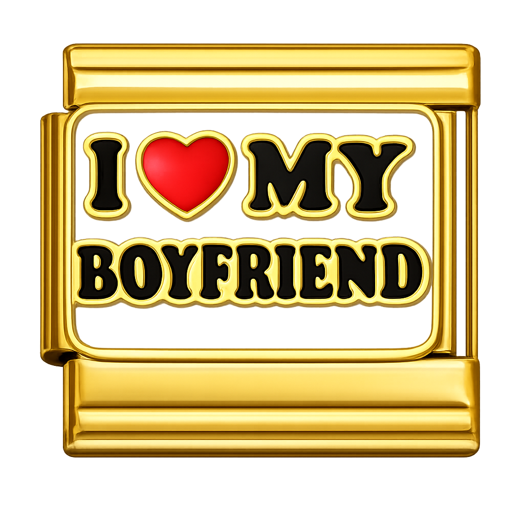 Charm I love my boyfriend