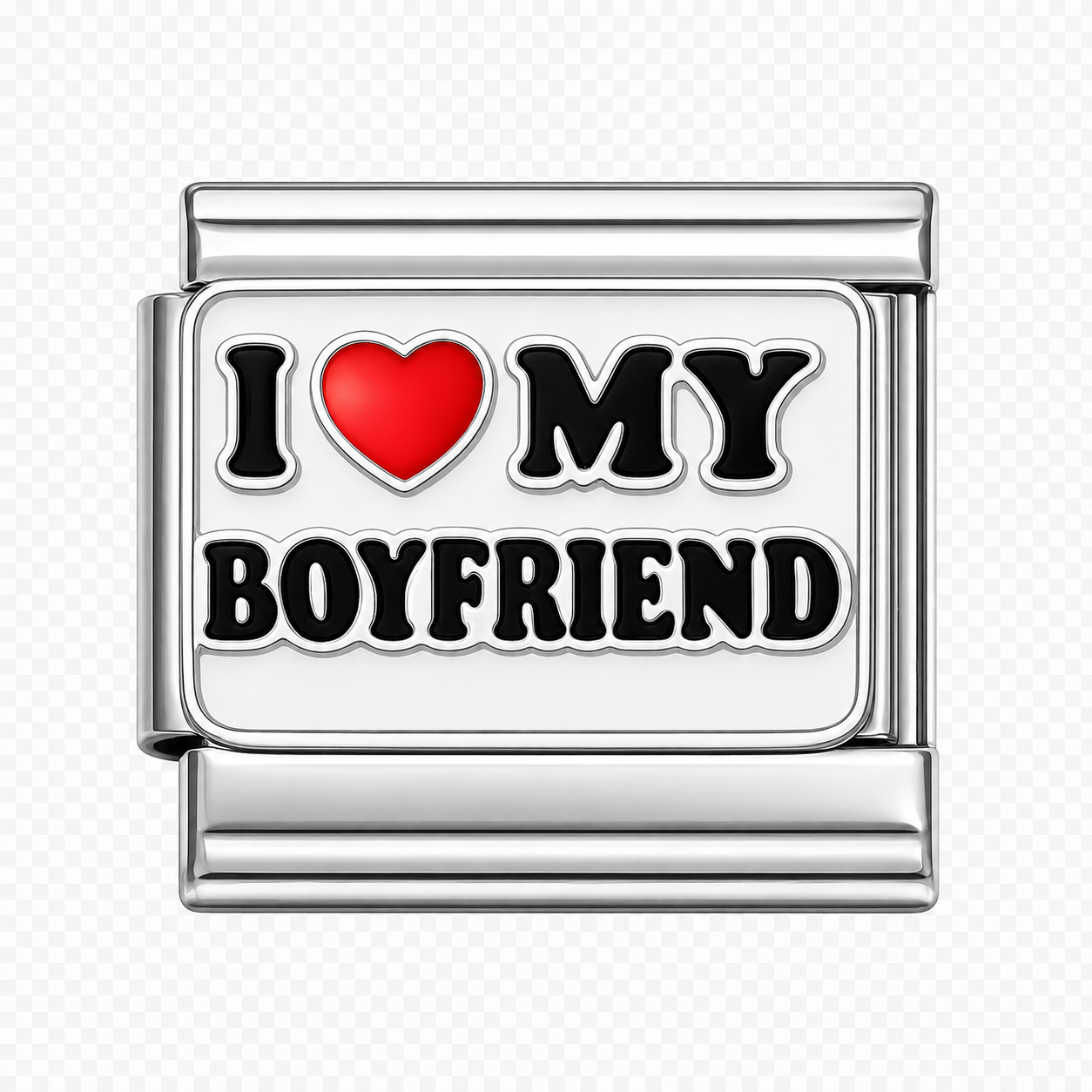 Charm I love my boyfriend