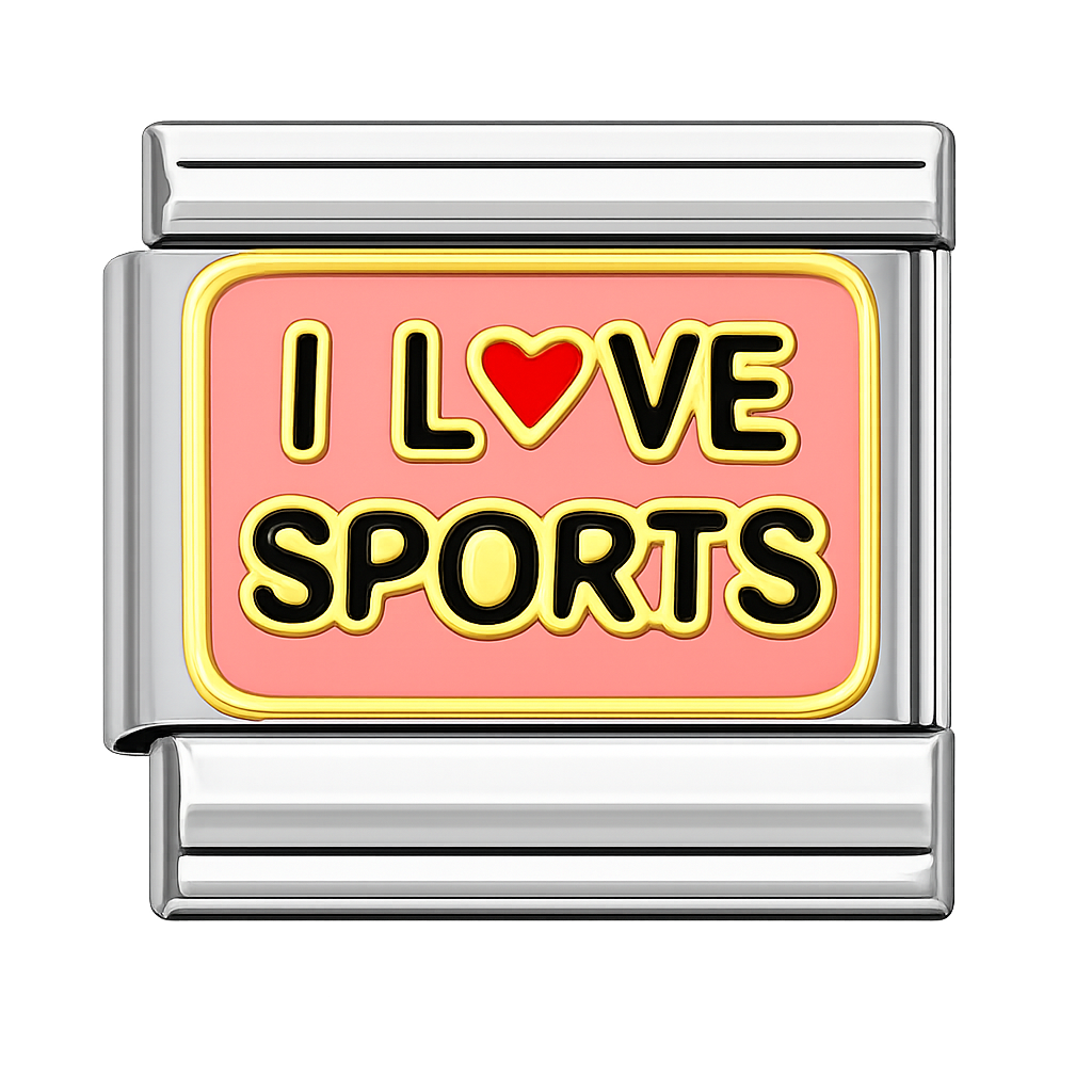 Charm I love sports