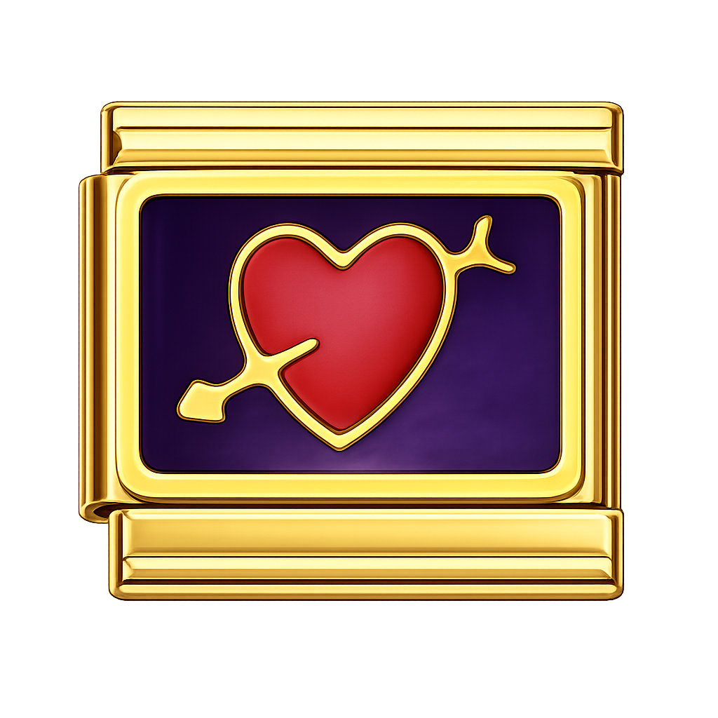 Charm Corazón Flechado