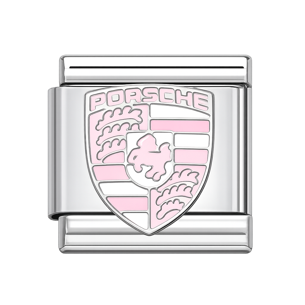 Charm Porsche rosado