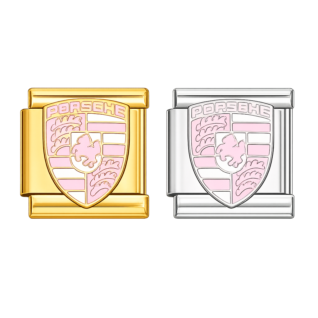 Charm Porsche rosado