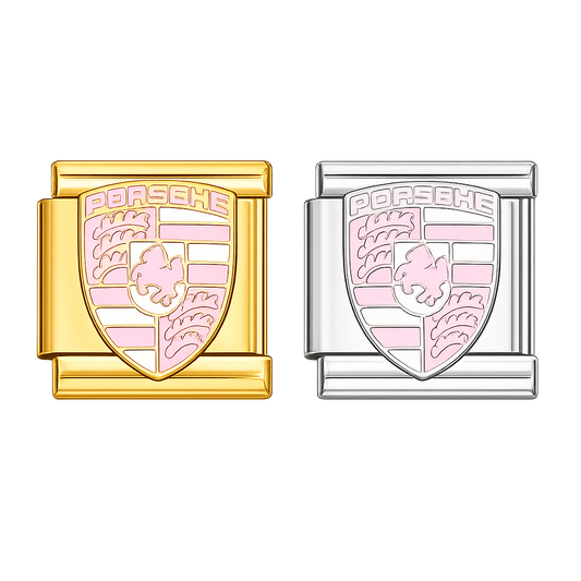 Charm Porsche rosado
