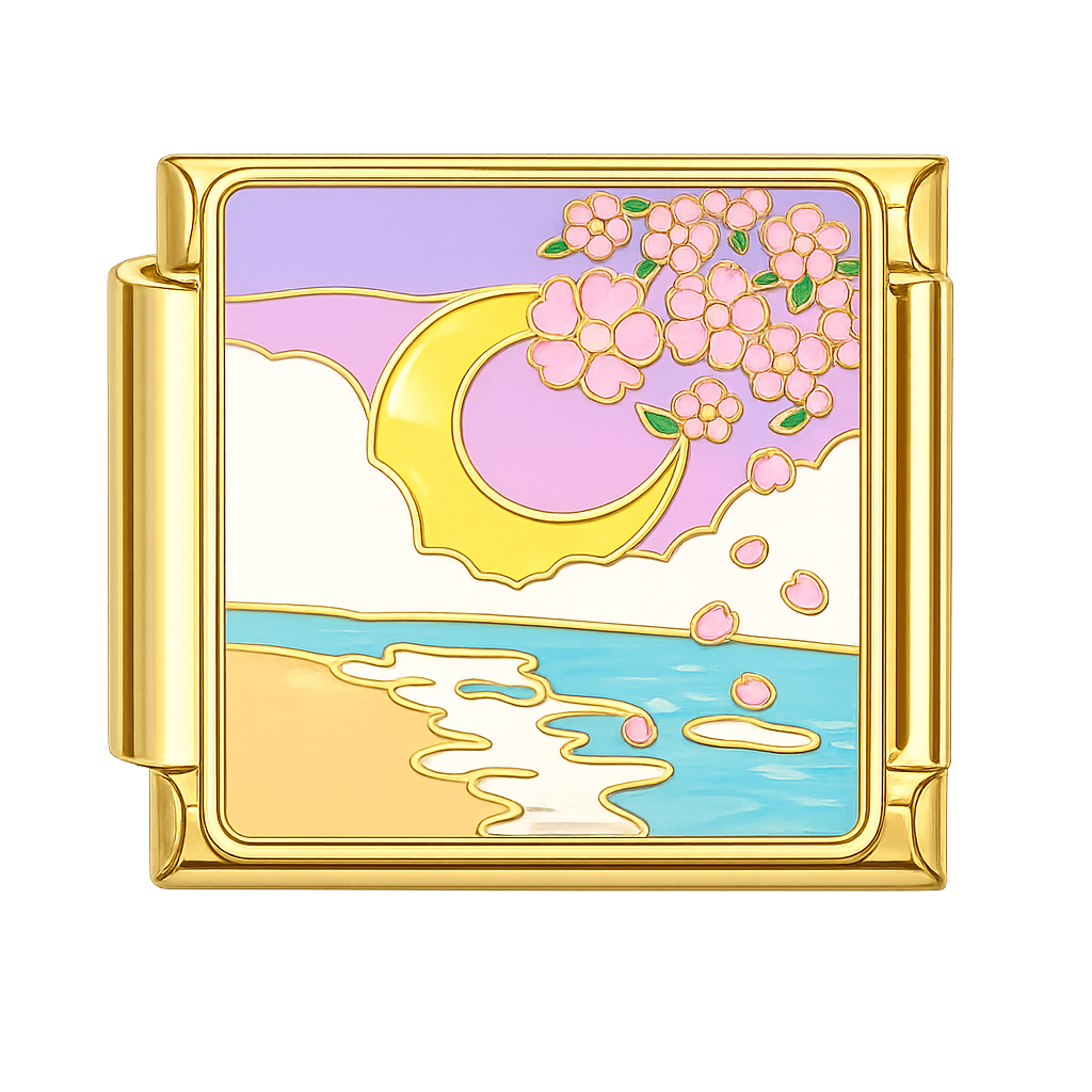 Charm encanto marítimo y lunar