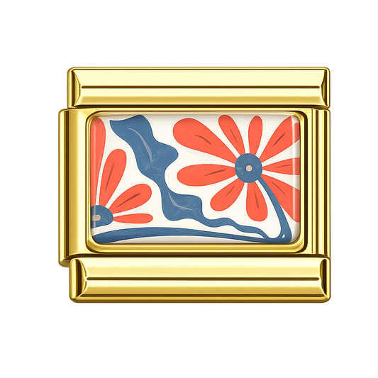 Charm flor coral