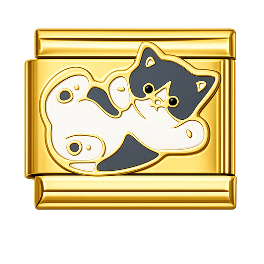Charm gatito gris