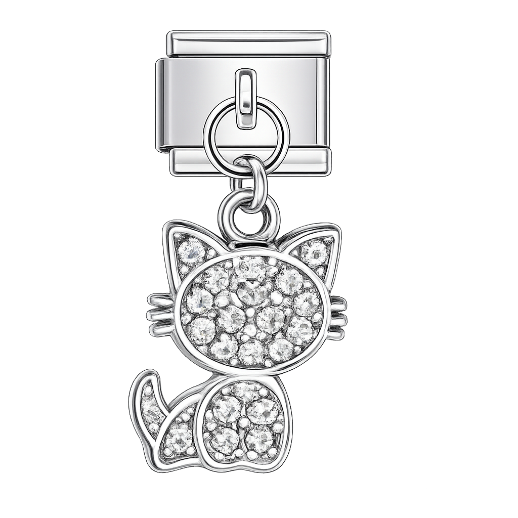 Charm colgante gatito