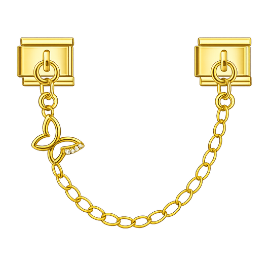Charm cadena mariposa