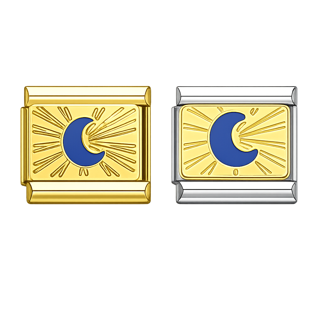 Charm luna azul