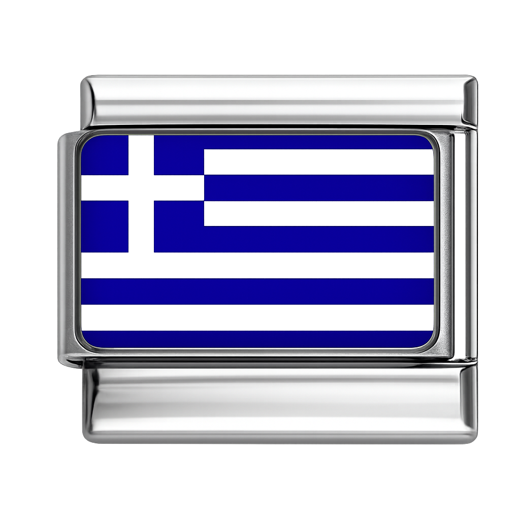 Charm bandera de Grecia