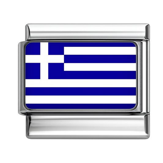 Charm bandera de Grecia