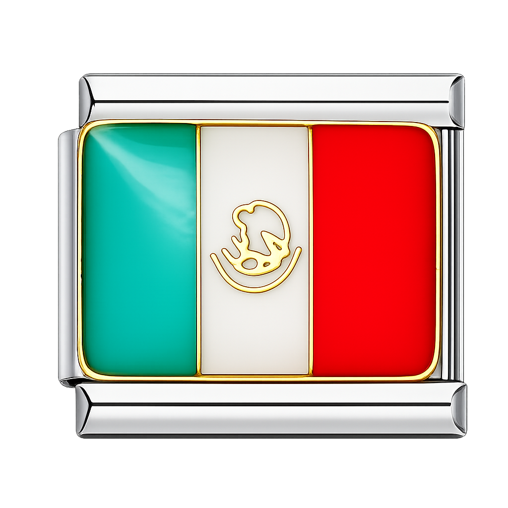 Charm bandera de México