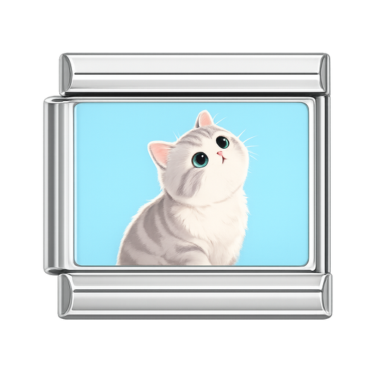 Charm gatito gris II