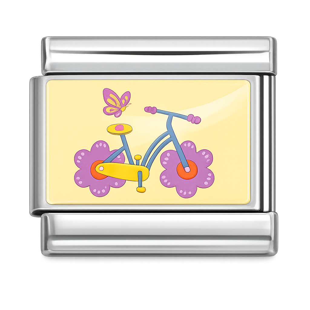 Charm bicicleta girly